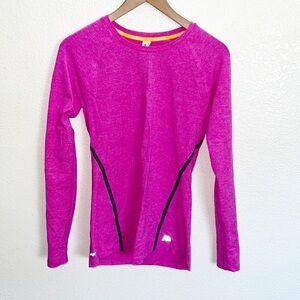 New Balance NB Dry Hot Pink Long Sleeve Running Shirt